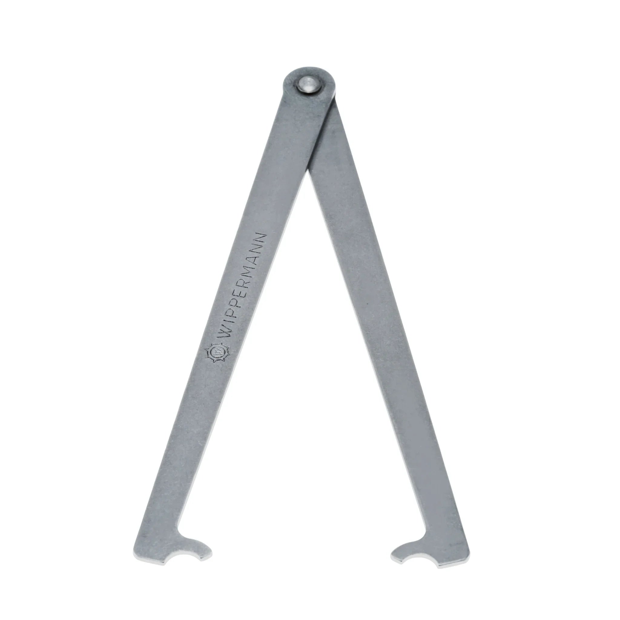 Wippermann metal chain wear indicator tool for bicycle maintenance on white background